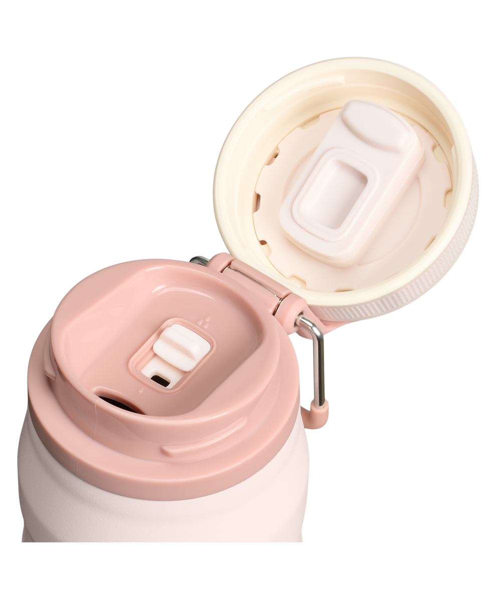 Stanley 1913 Garrafa Térmica Twist Flip Stanley Rose Quartz 710ML