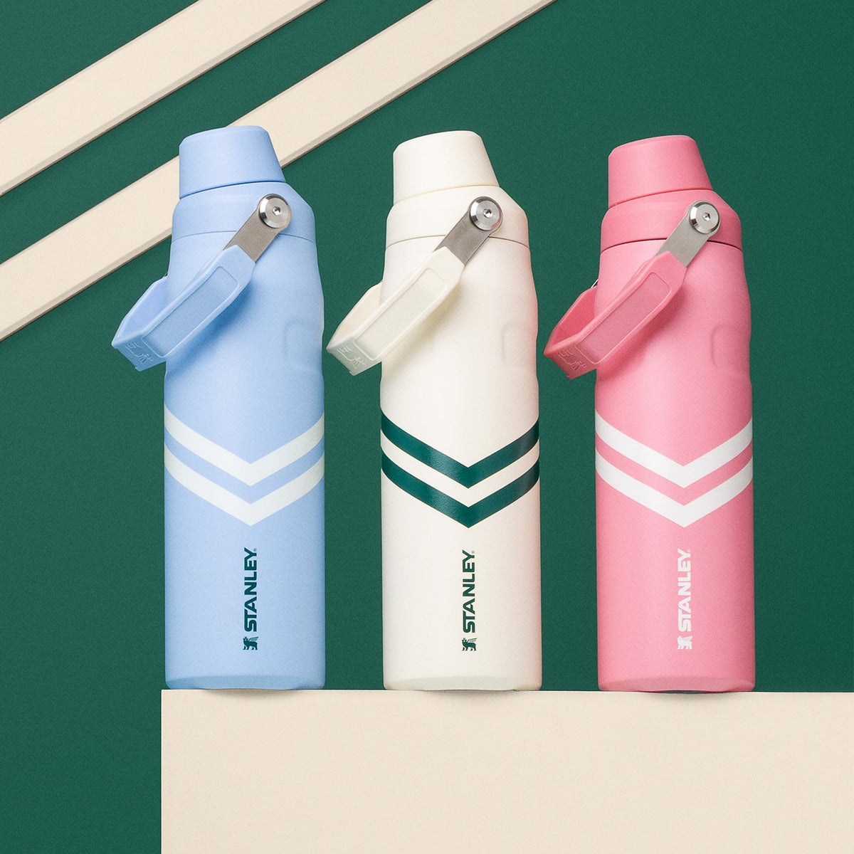 Garrafa Térmica Aerolight Fast Flow Plumeria Chevron | 710ml