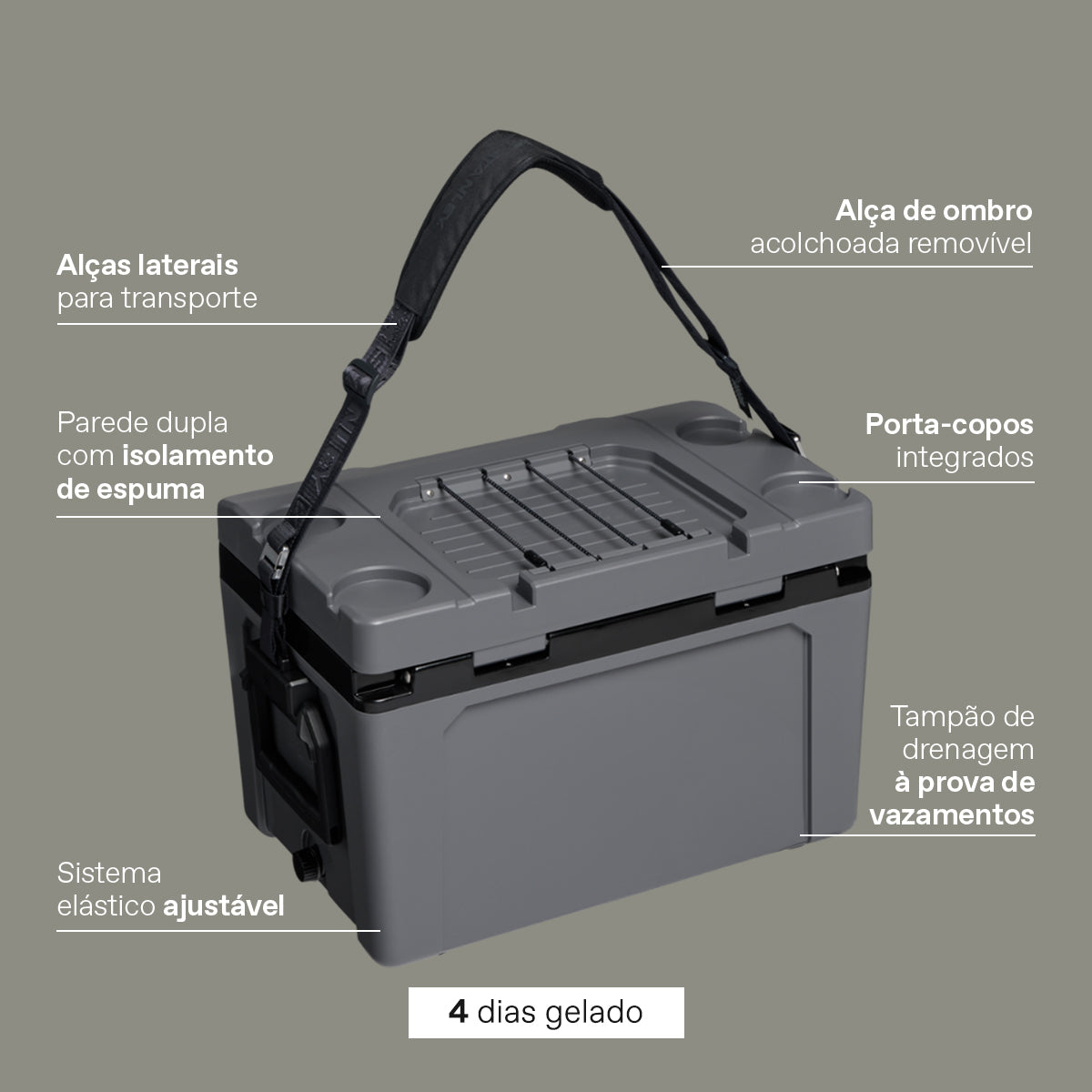Cooler Térmico Sage Grey Stanley 1913 | 23L