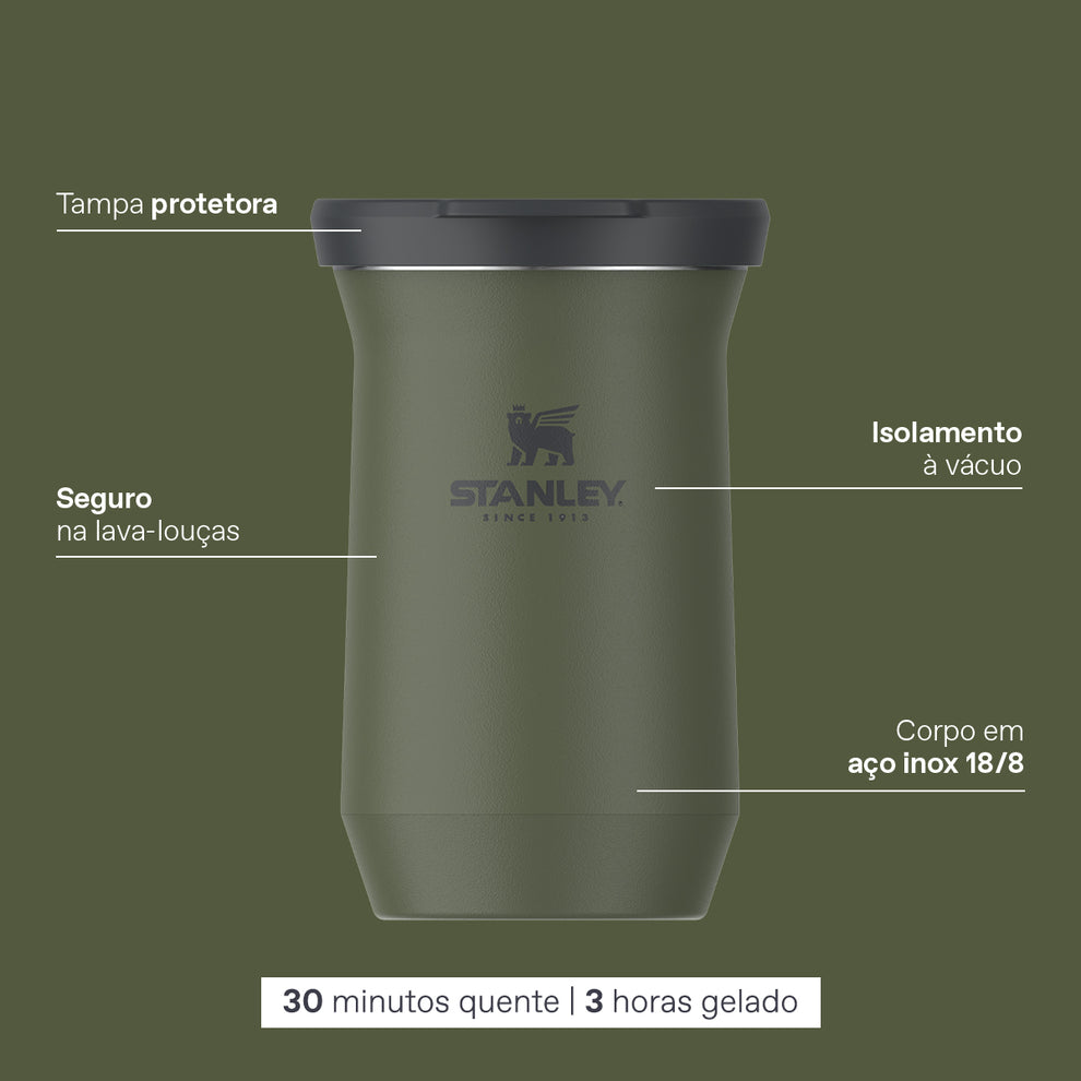 Stanley 1913 Cuia Térmica Terere Stainless Steel Stanley 1913 200ml