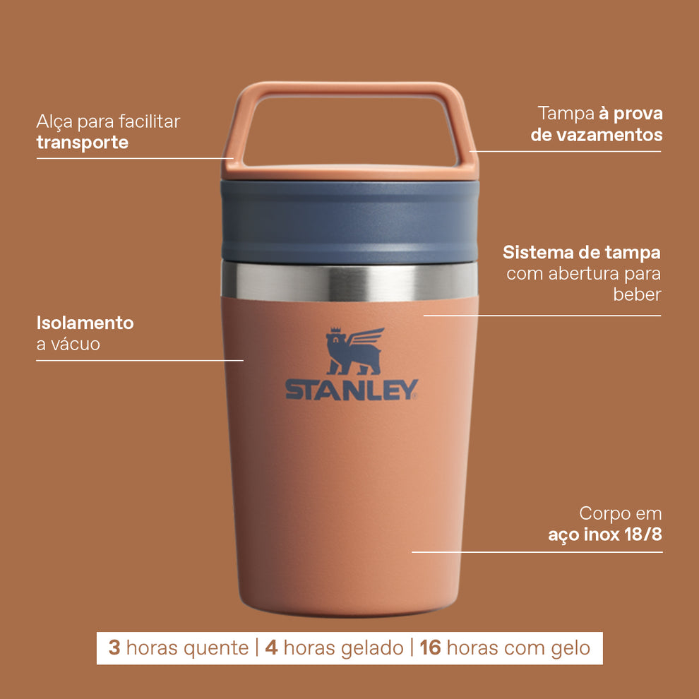 Stanley 1913 Mug Térmica Café To Go Toast Stanley 1913 236ml