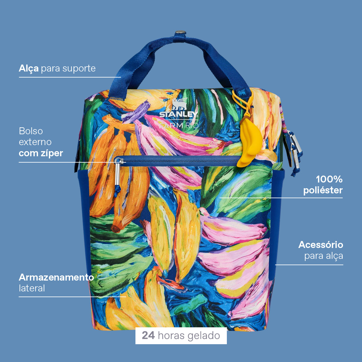 Mochila Térmica Madeleine Mini Ash Stanley 1913 | 13.2L