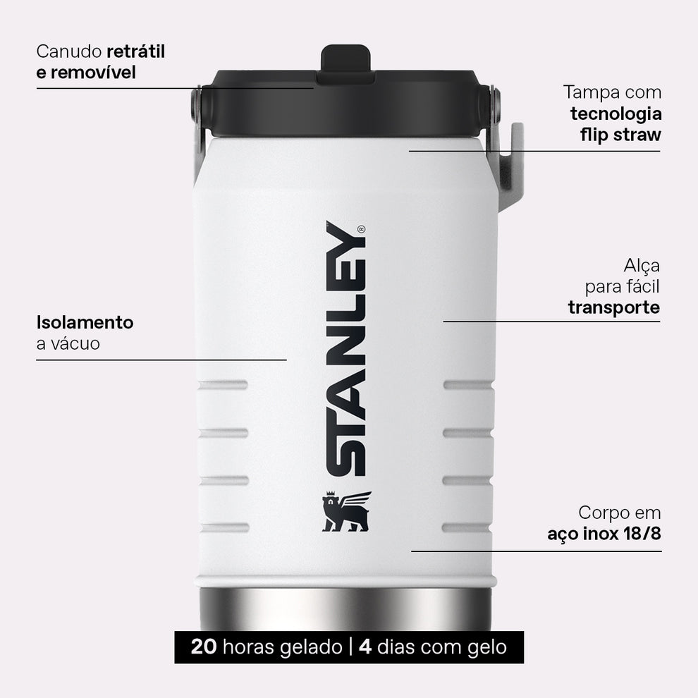 Stanley 1913 Jug Térmica Flip Straw Chalk Stanley 1913 1.9L