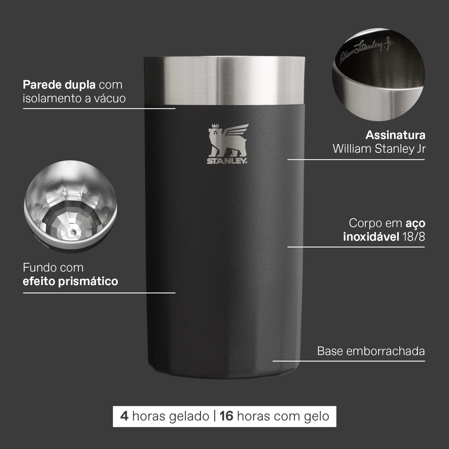 Stanley 1913 Copo Prismático Alto Bourbon 381ML  | View 4
