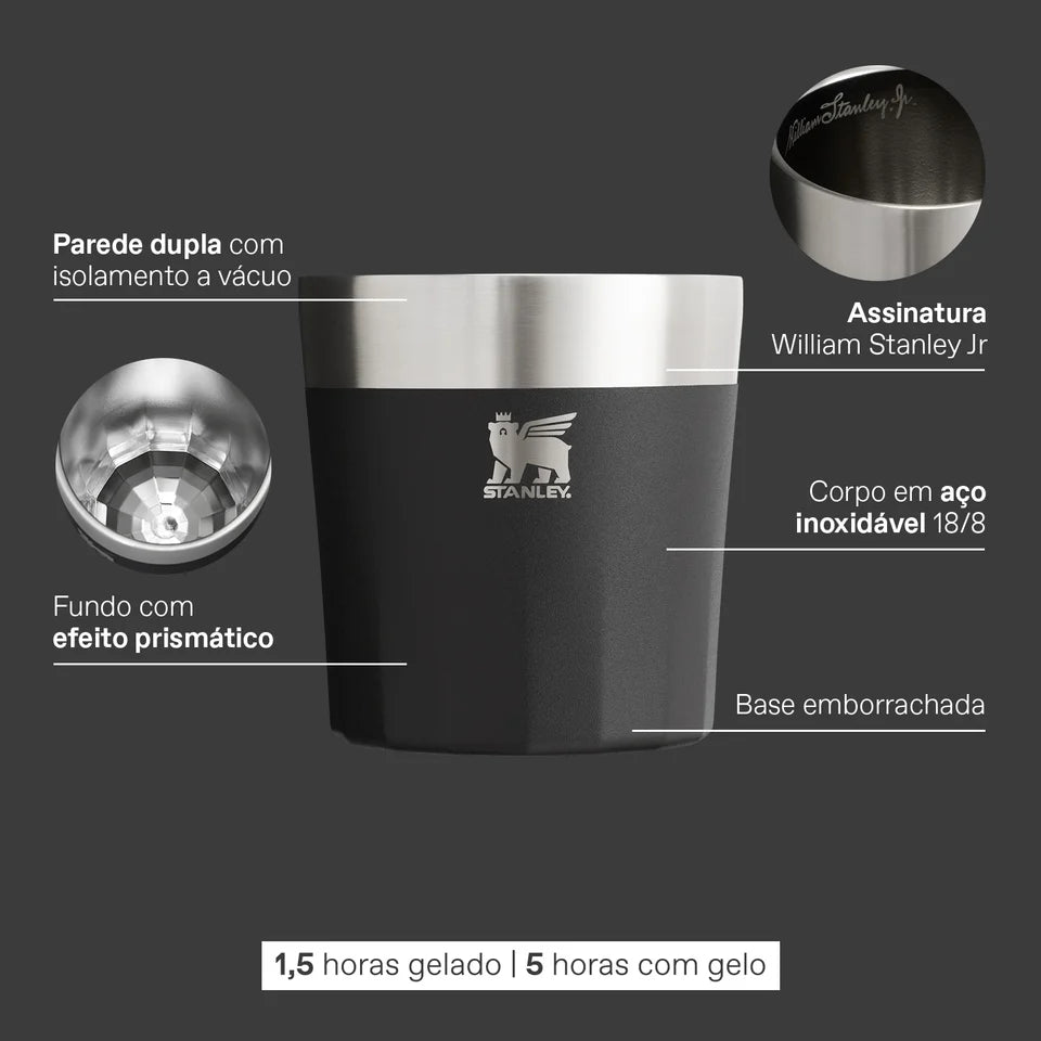 Stanley 1913 Copo Prismático Baixo Black Eclipse Stanley 1913 201ml  | View 4