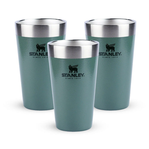Kit 3 Copos Térmicos de Cerveja Stanley Hammertone Green | 473ML