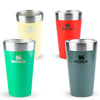Modelo 11 - Kit Copo Térmico de Cerveja Stanley Hammertone Green, Flame Red, Pomelo e Clover Shimmer 