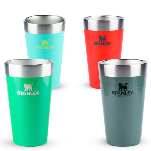 Kit Copo Térmico de Cerveja Stanley Hammertone Green, Flame Red, Tropical Teal e Clover Shimmer