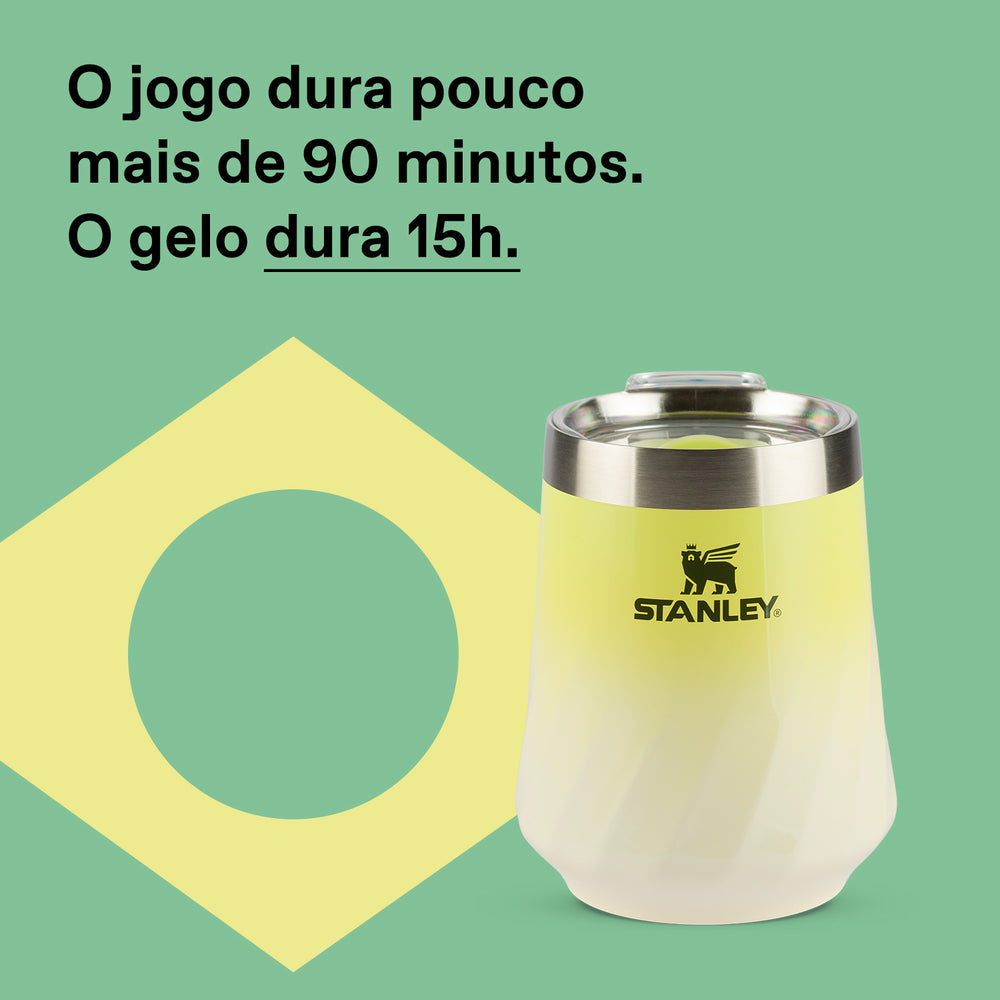O copo da torcida brasileira