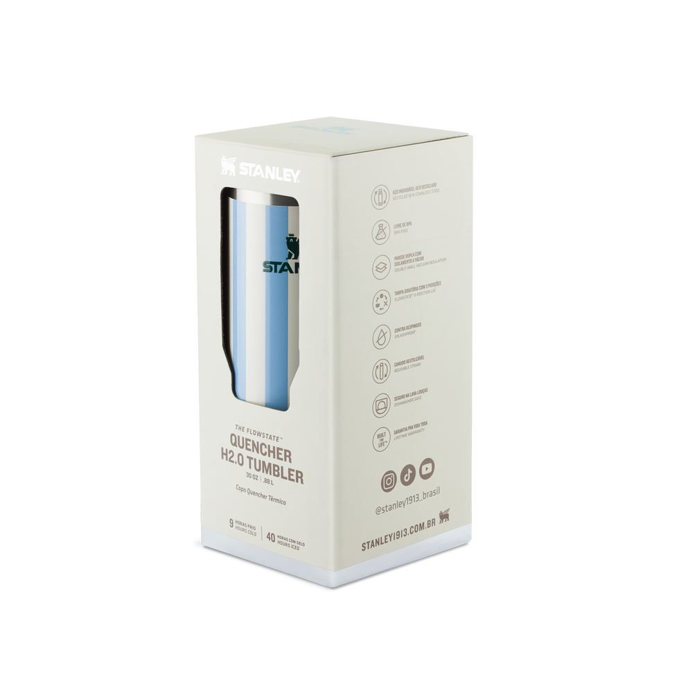 Stanley 1913 Copo Quencher Cornflower Cabana Gloss 887ml