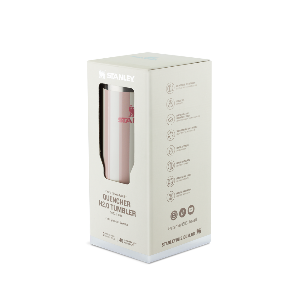 Stanley 1913 Copo Quencher Peach Whip Cabana Gloss 887ml