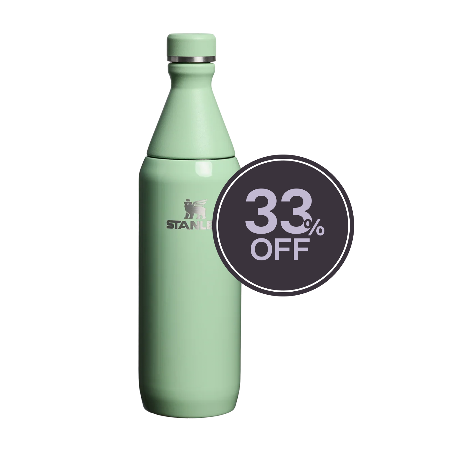 Garrafa Térmica Slim Bottle Pistachio | 591ml