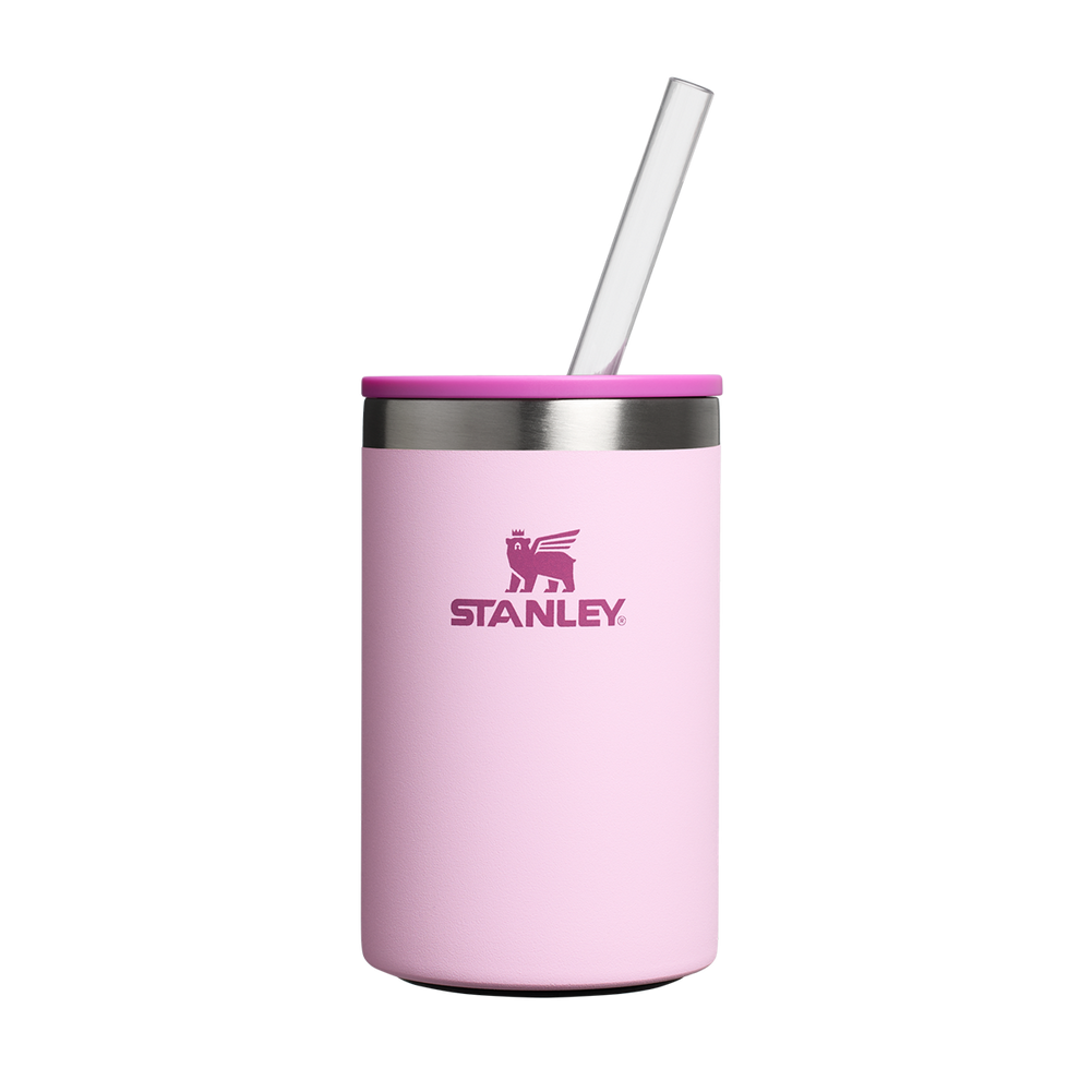 Stanley 1913 Can Cooler com canudo Cherry Blossom 296ML