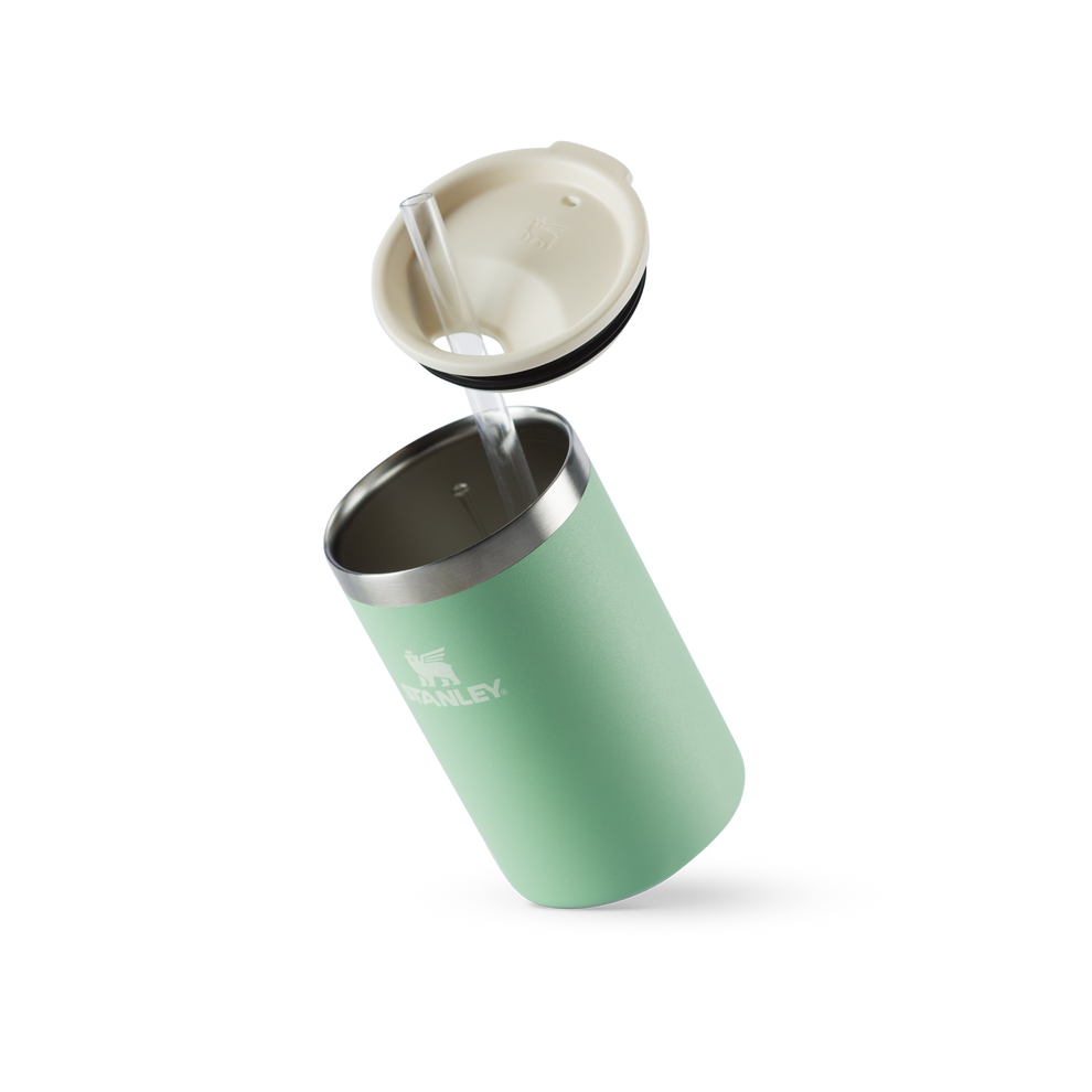 Stanley 1913 Can Cooler com canudo Pistachio 296ML