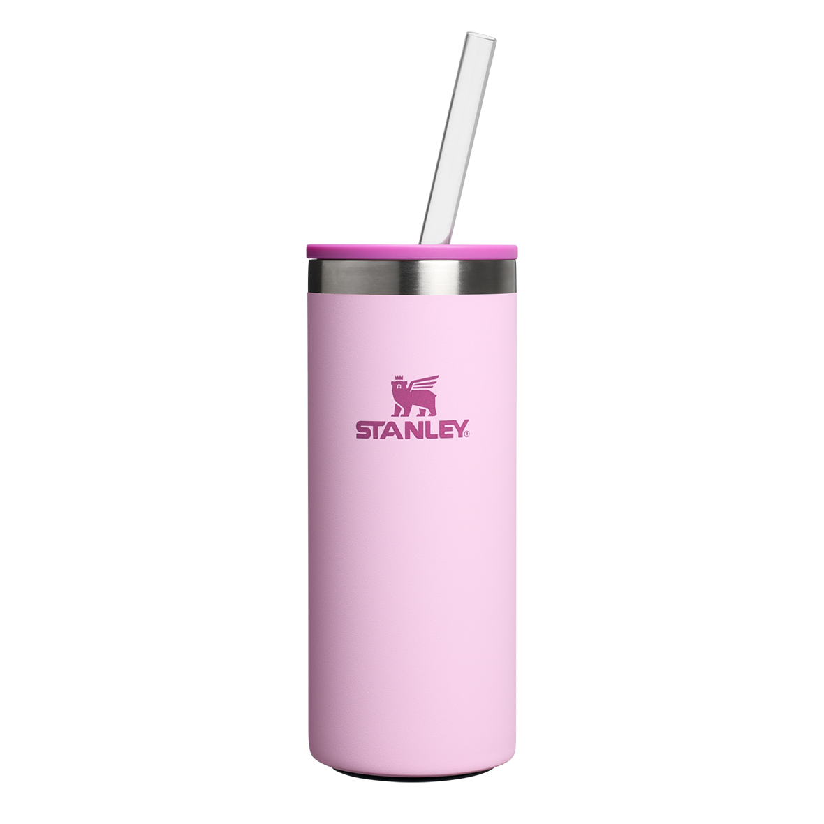 Stanley 1913 Can Cooler Slim com canudo Cherry Blossom 296ML  | View 1