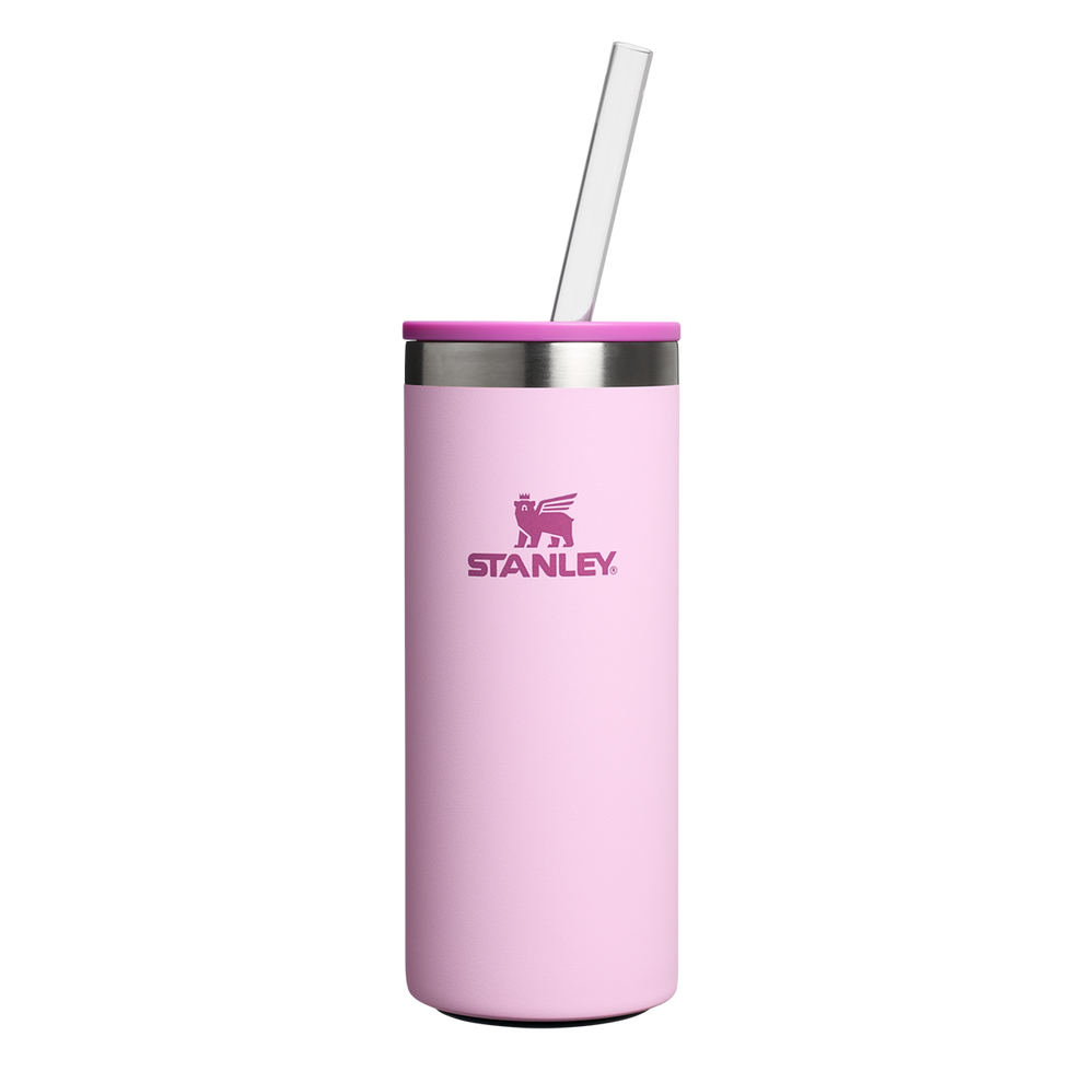 Stanley 1913 Can Cooler Slim com canudo Cherry Blossom 296ML