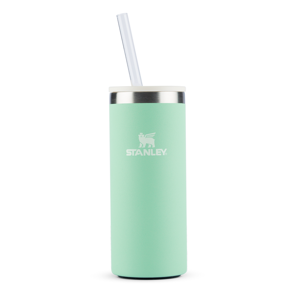Stanley 1913 Can Cooler Slim com canudo Pistachio 296ML