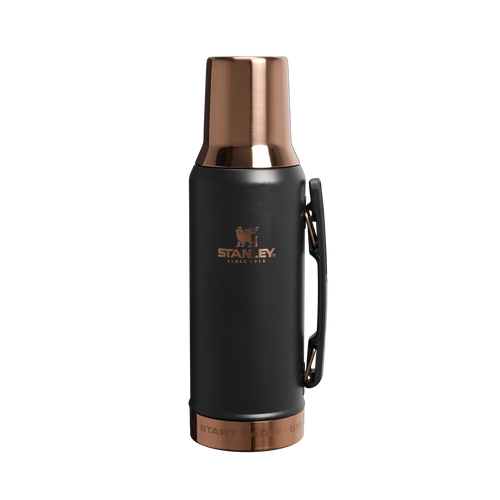 Garrafa Térmica Mate System Messi Black Stanley | 1.2L