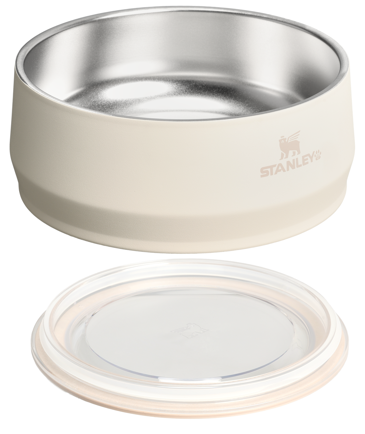 Bebedouro e Comedouro Pet Bowl Cream | 710ml
