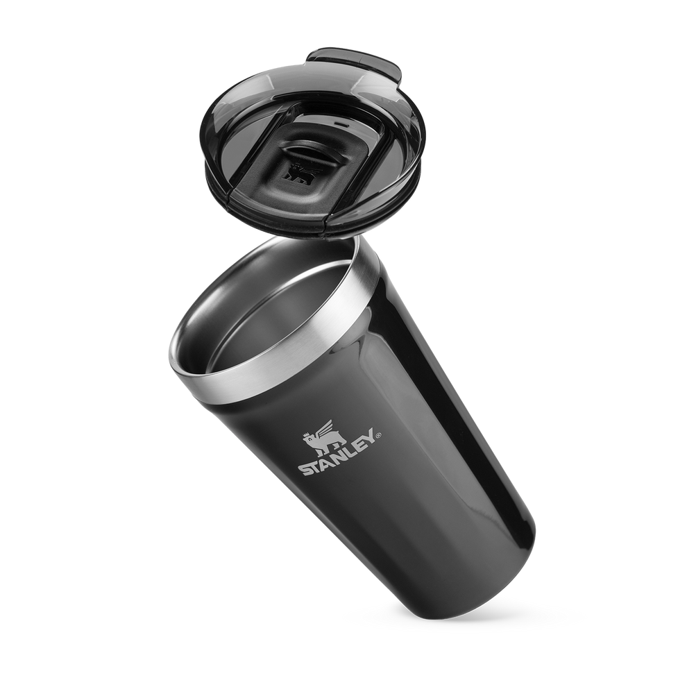 Stanley 1913 Copo Texturizado Com Tampa Black Gloss 473ml