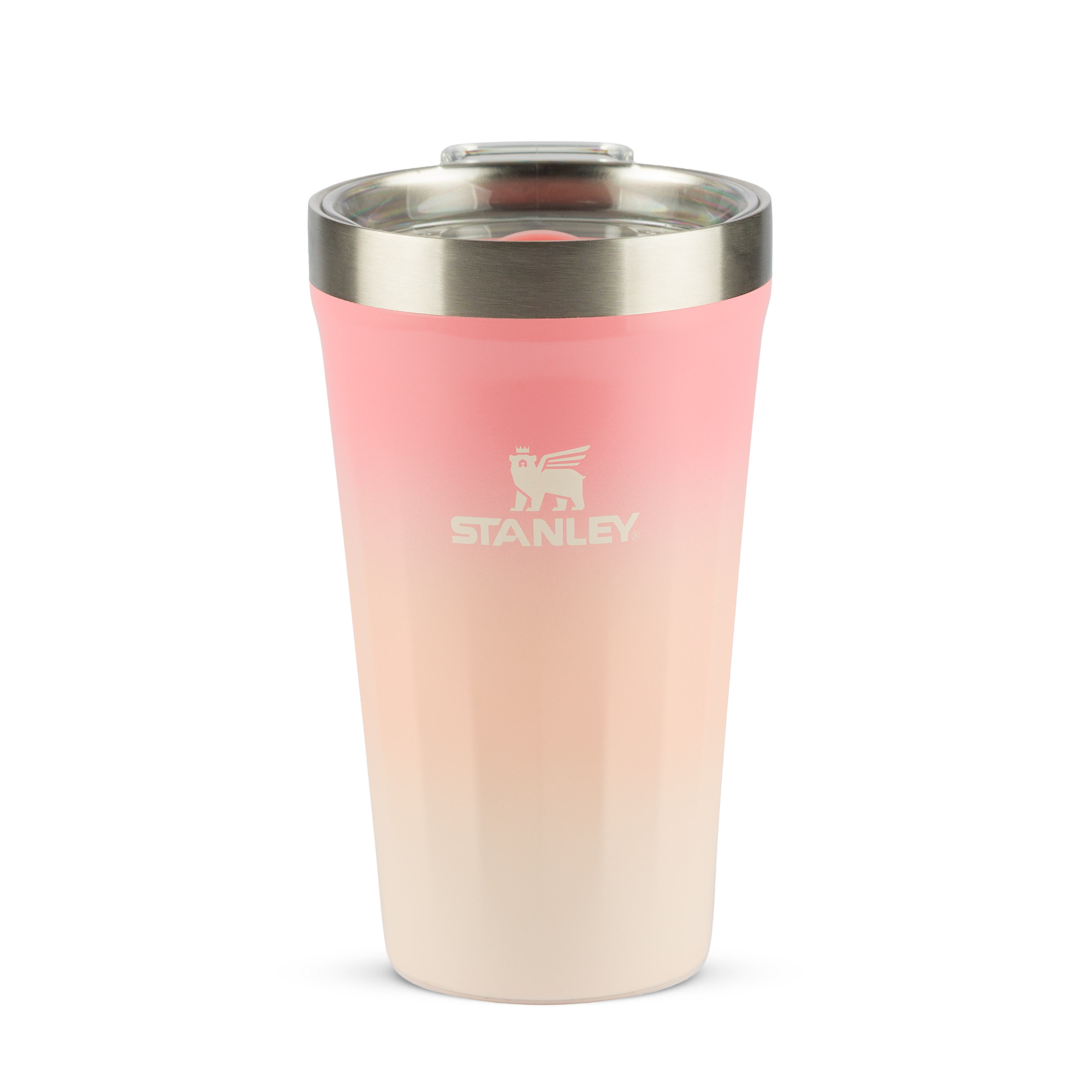 Stanley 1913 Copo Texturizado Com Tampa Pink Mesa Sunset Gloss 473ml