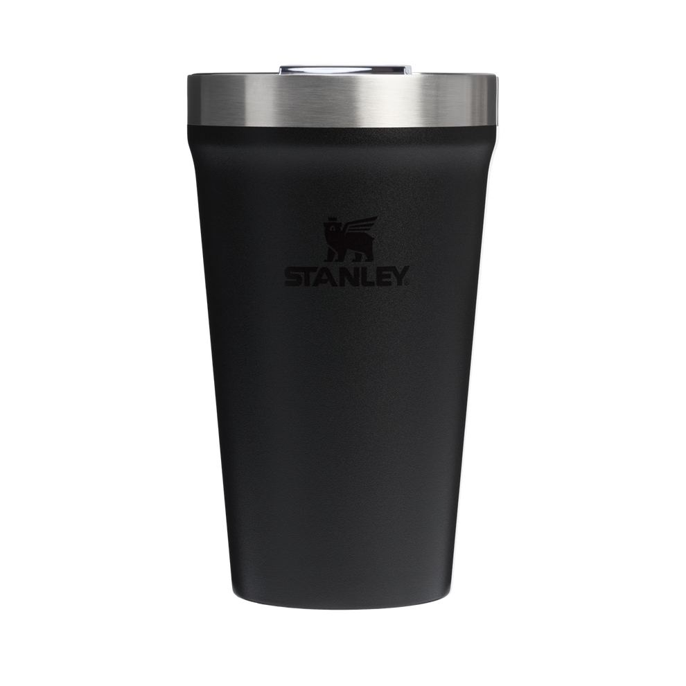 Stanley 1913 Copo Texturizado Com Tampa Black Gloss 473ml
