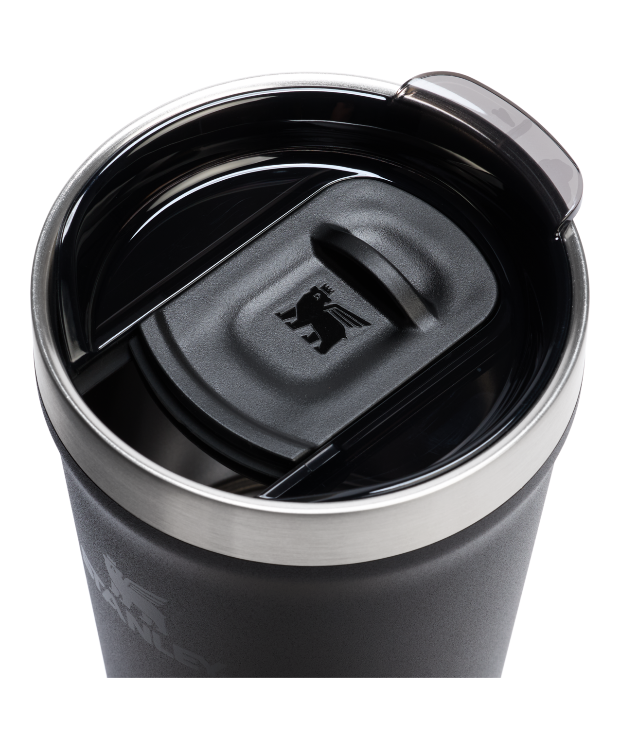 Stanley 1913 Copo Texturizado Com Tampa Black Gloss 473ml  | View 4