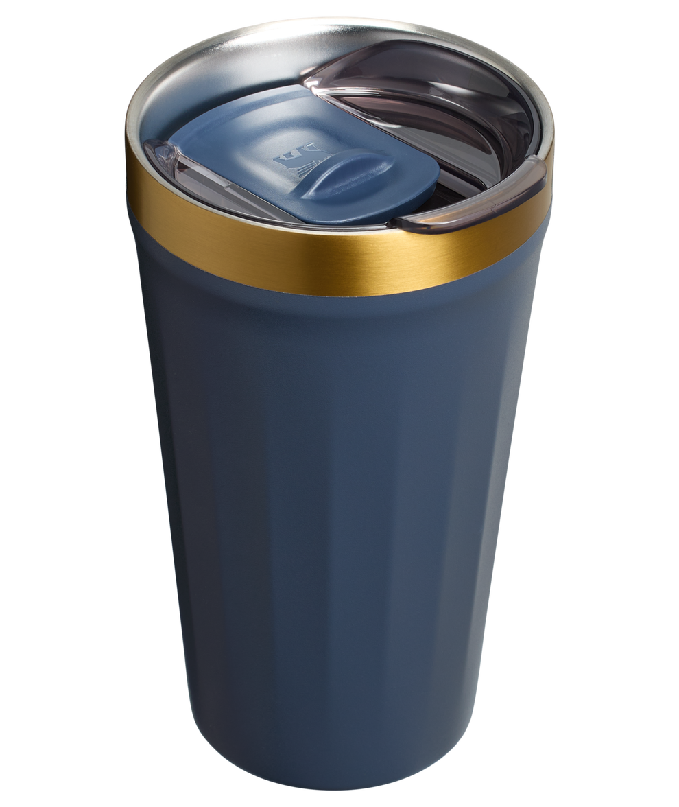 Stanley 1913 Copo Texturizado Com Tampa Twilight Gold 473ml