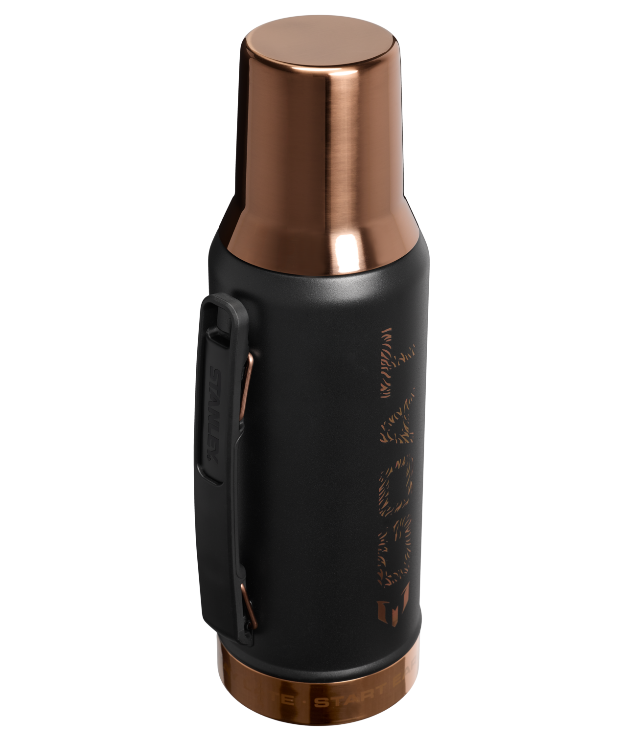 Garrafa Térmica Mate System Messi Black Stanley | 1.2L