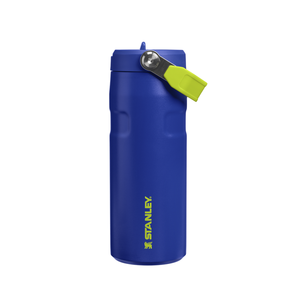 Stanley 1913 Garrafa Térmica Aerolight Flip Straw Cobalt Chartreuse 473ml