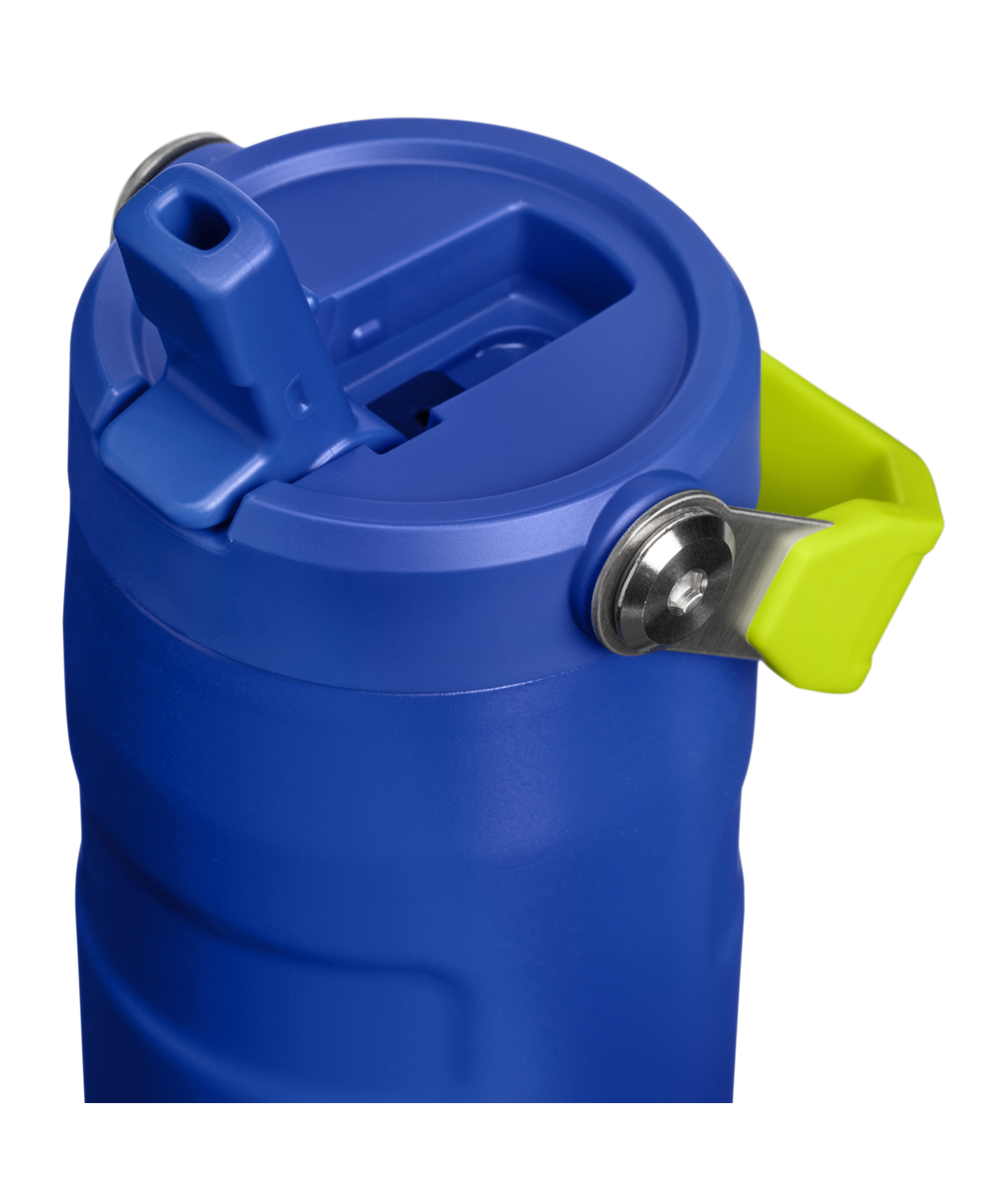 Stanley 1913 Garrafa Térmica Aerolight Flip Straw Cobalt Chartreuse 473ml