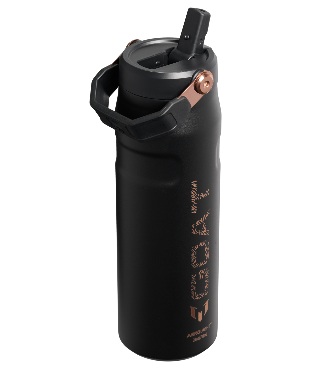 Stanley 1913 Garrafa Térmica Aerolight Flip Straw Messi Black Stanley 710ml  | View 3