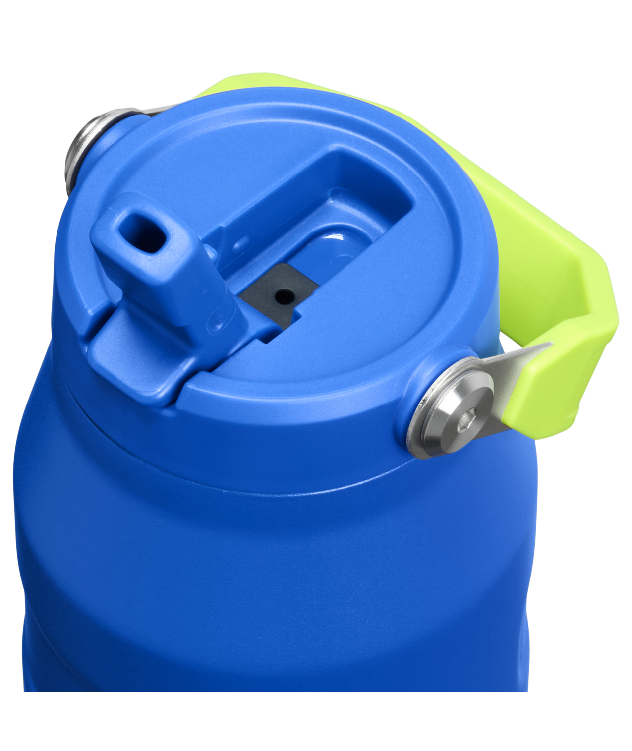 Stanley 1913 Garrafa Térmica Aerolight Flip Straw Cobalt Chartreuse 1.1L  | View 3