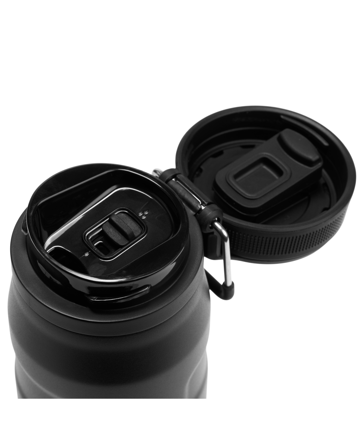 Garrafa Térmica Twist Flip Stanley Black 2.0 | 710ML