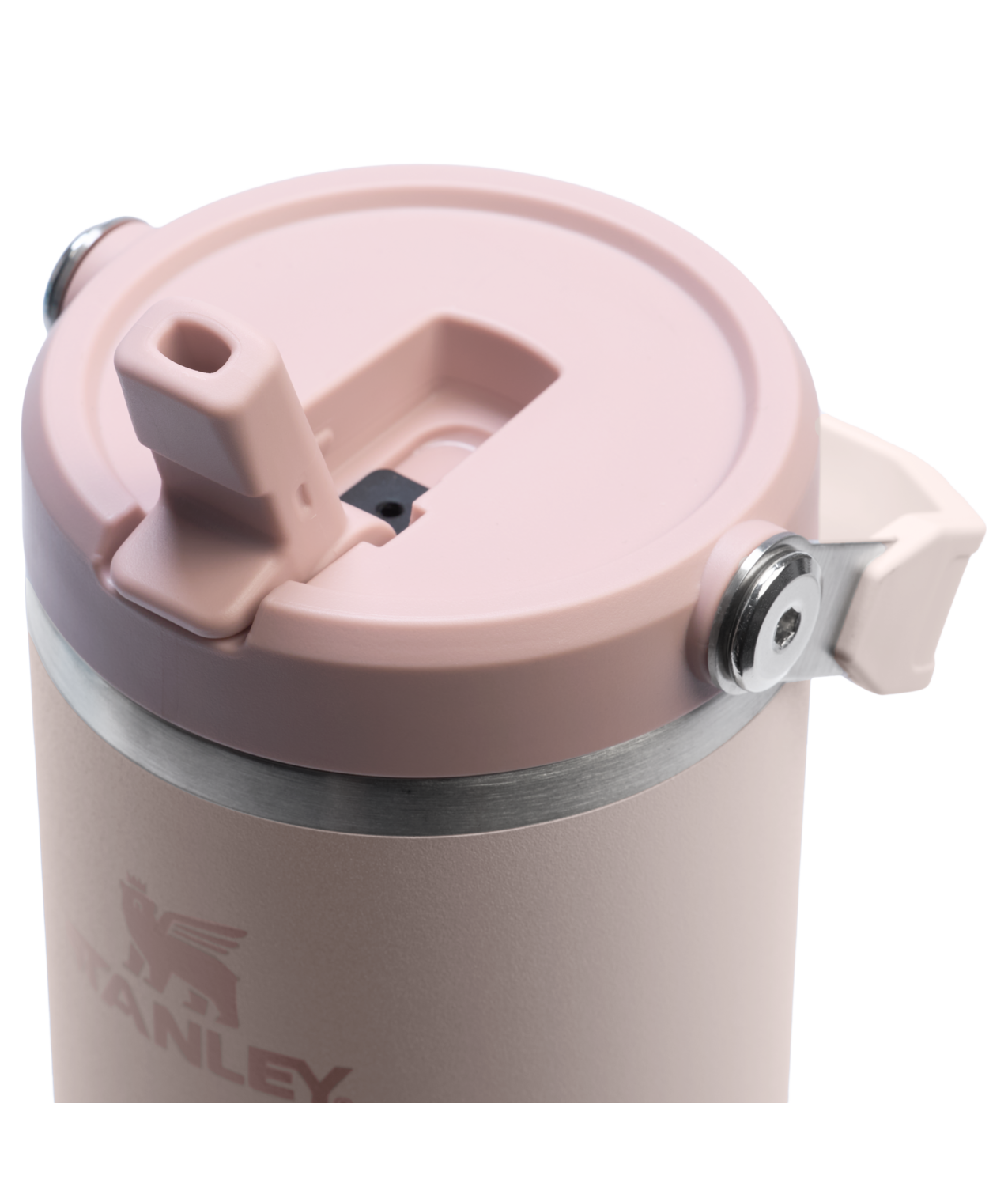 Stanley 1913 Tumbler Térmico Flip Straw Rose Quartz 887ml  | View 3