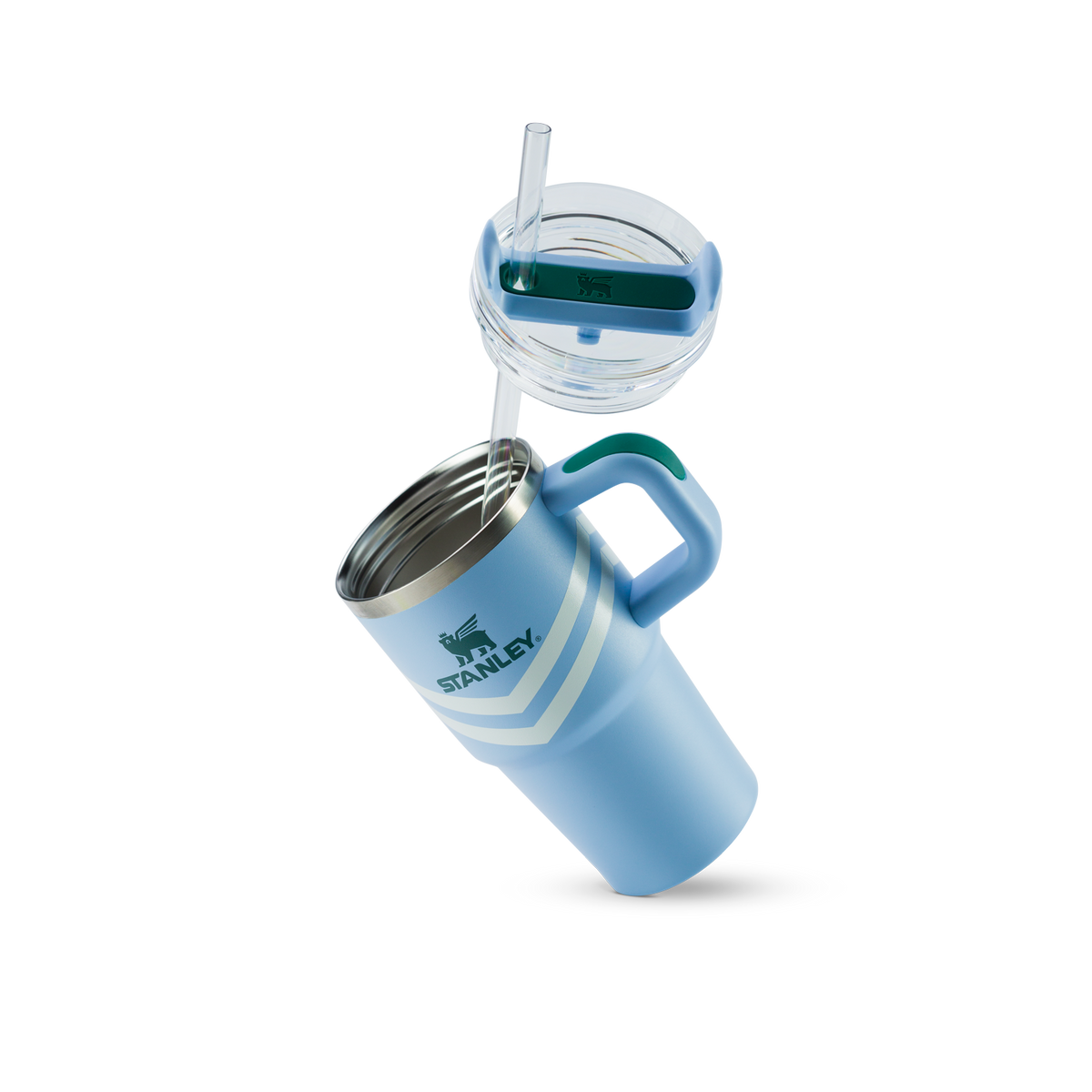 Copo Quencher Com Alça Cornflower Chevron Stanley | 591ml