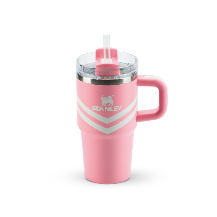 Copo Quencher Com Alça Plumeria Chevron Stanley | 591ml