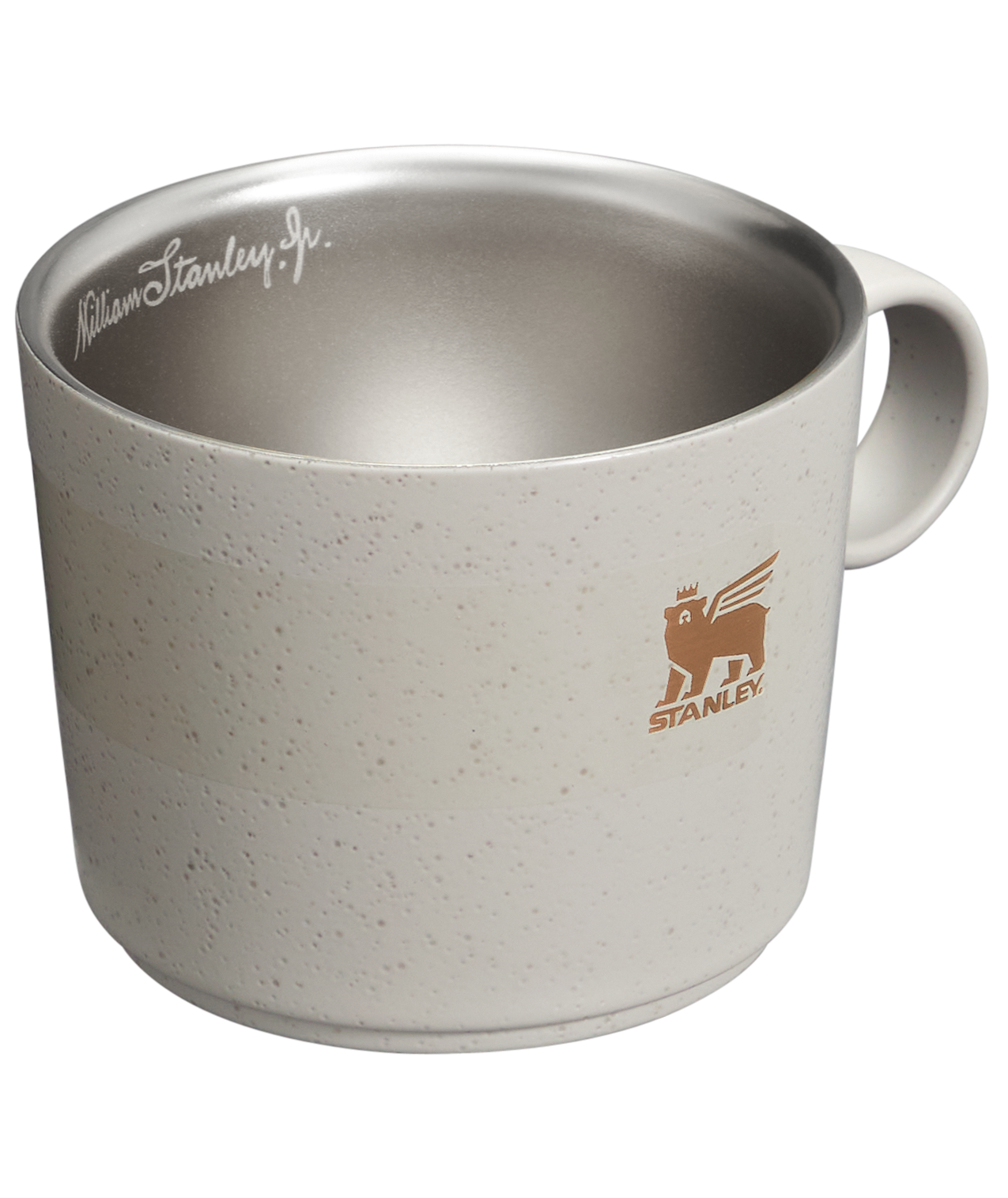 Caneca Daybreak Cappuccino com Pires Ash Bronze | 192ML