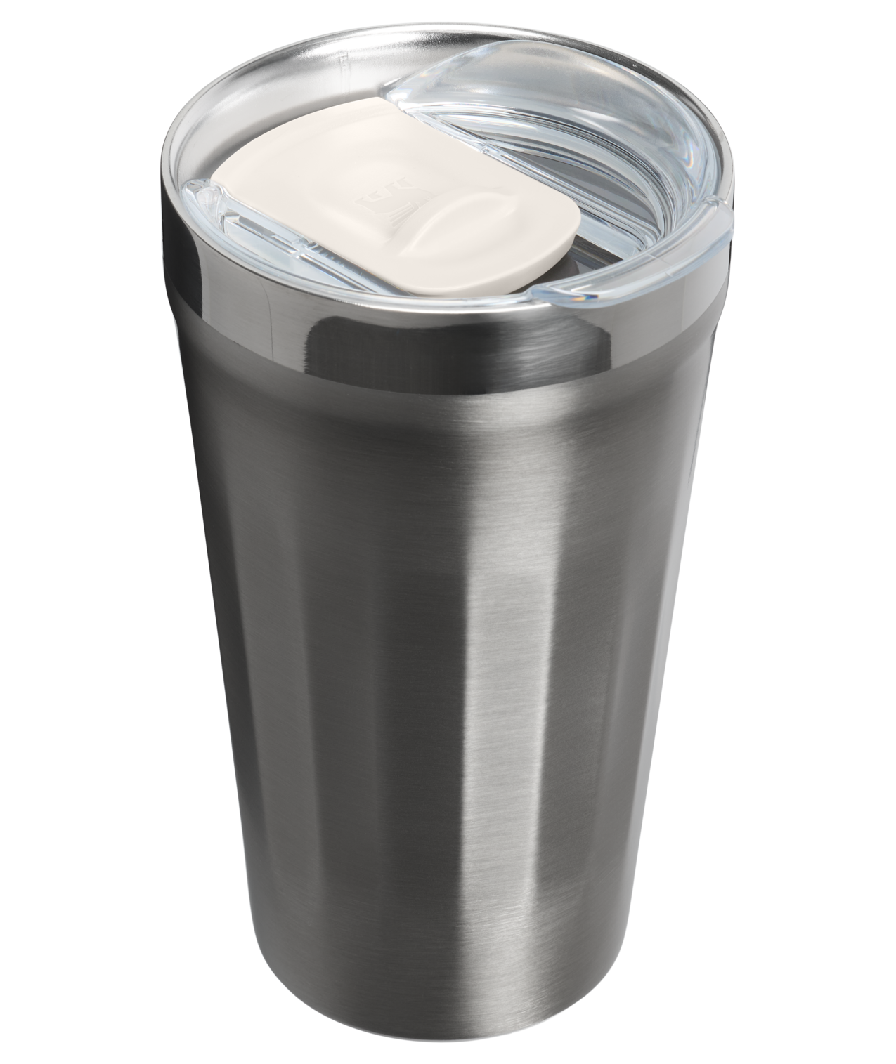 Copo Texturizado Com Tampa Stainless Steel | 473ml