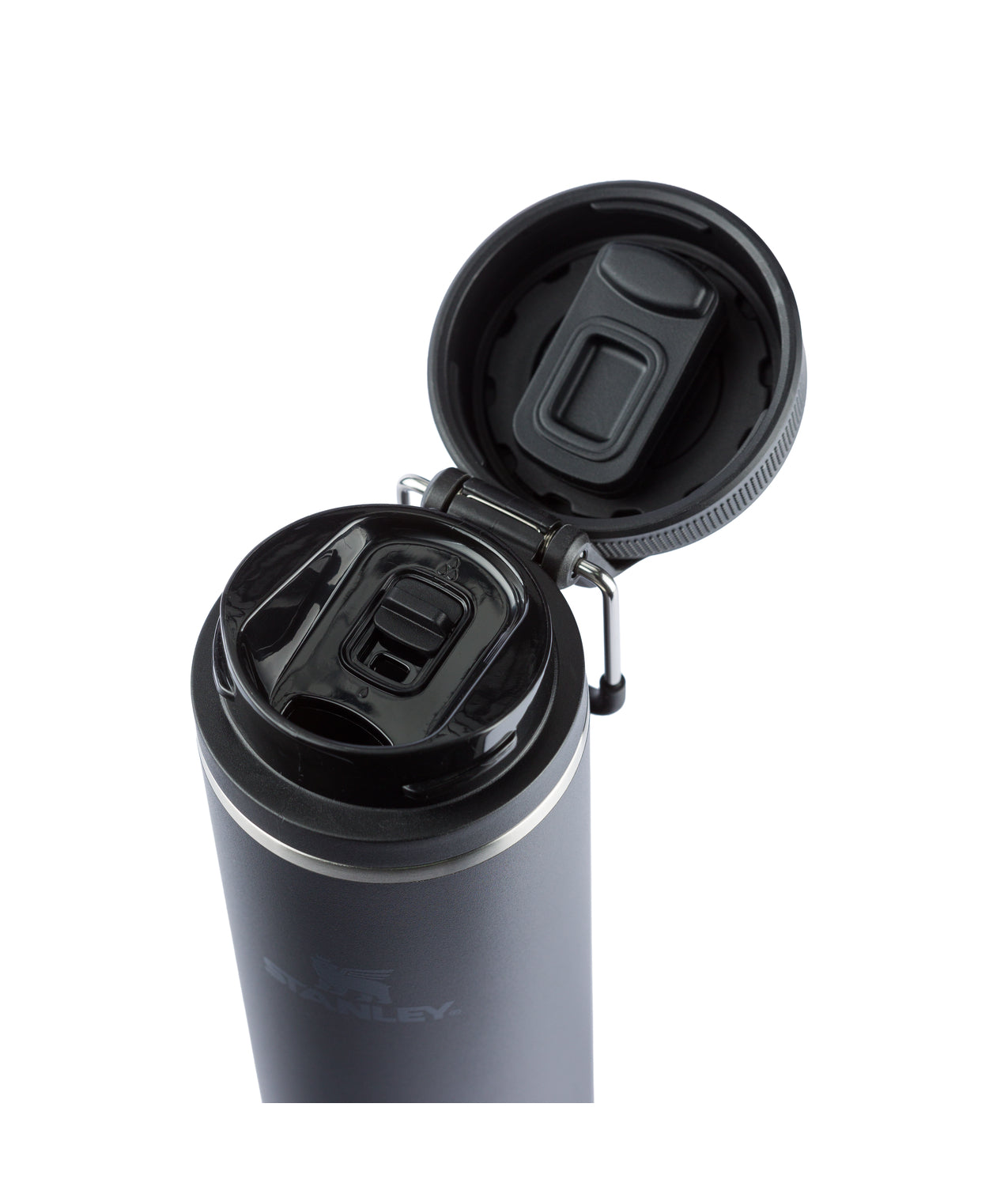 Garrafa Térmica Twist Flip Stanley Black 2.0. | 354ml