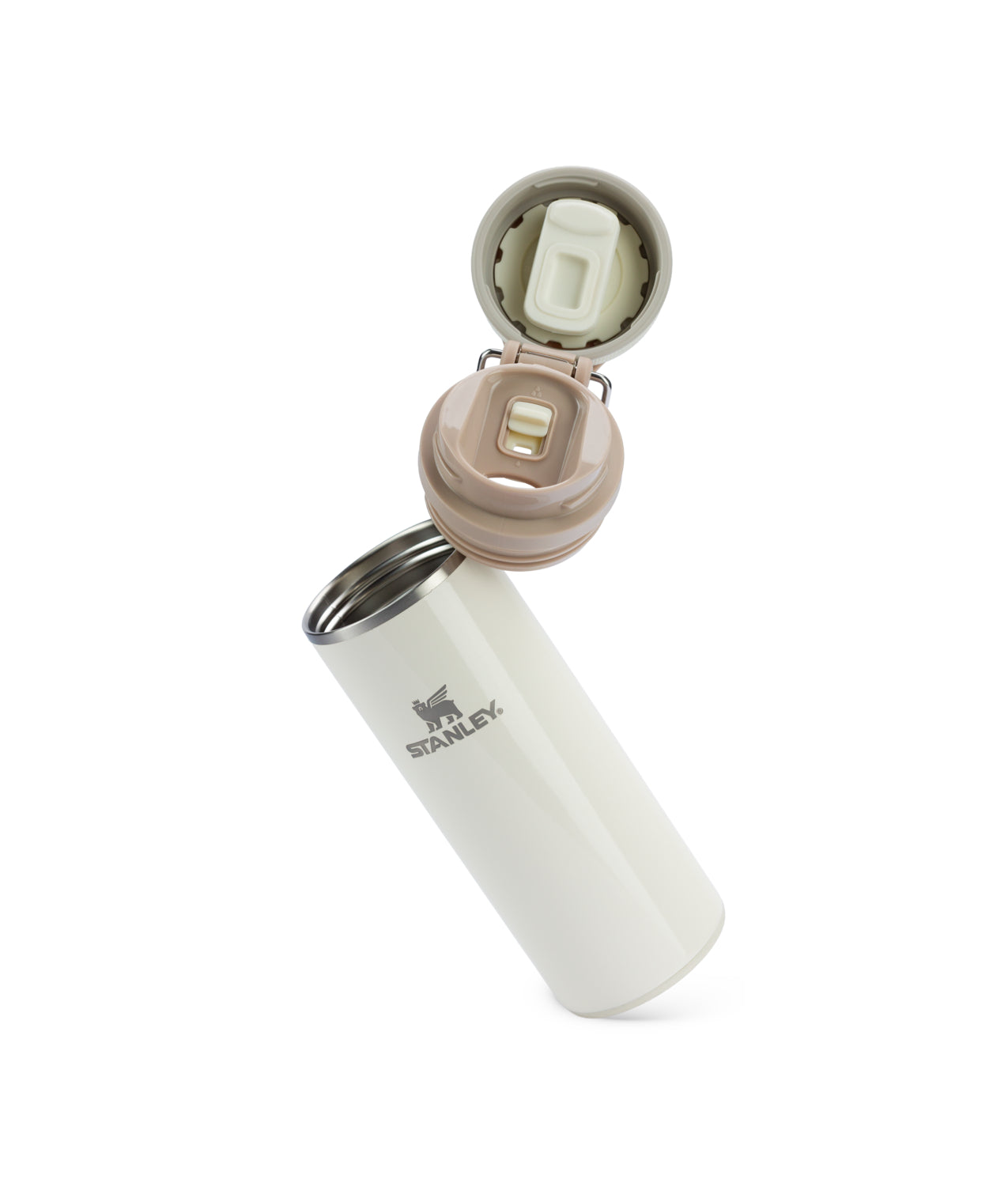 Garrafa Térmica Twist Flip Stanley Cream Gloss | 354ml