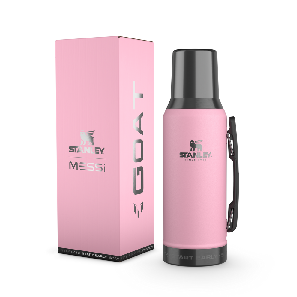 Stanley 1913 Garrafa Térmica Mate System Pink Messi Stanley 1.2L