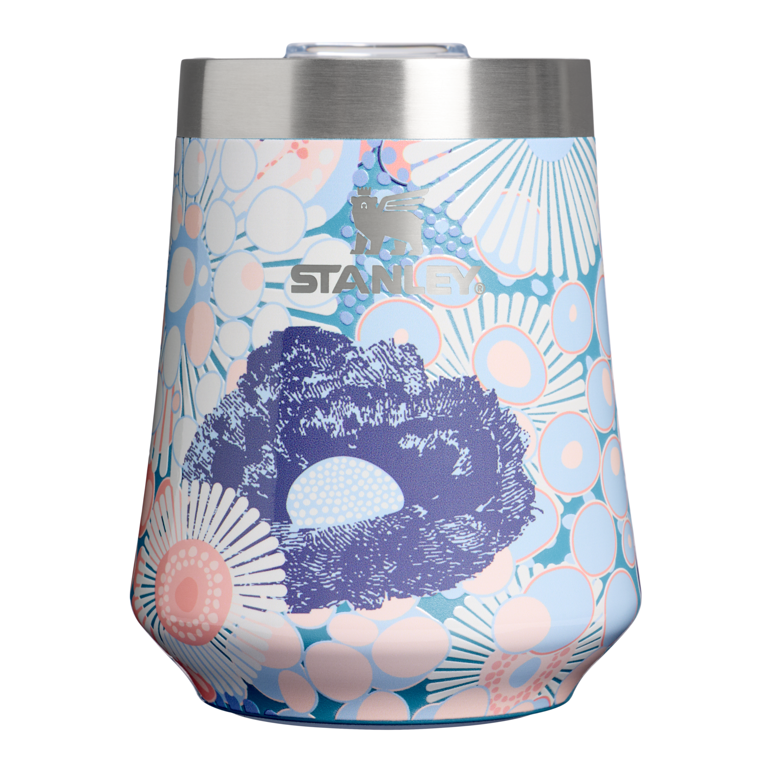 Stanley 1913 Copo Térmico Reserve Wine Blue Dream Wildflower 325ml