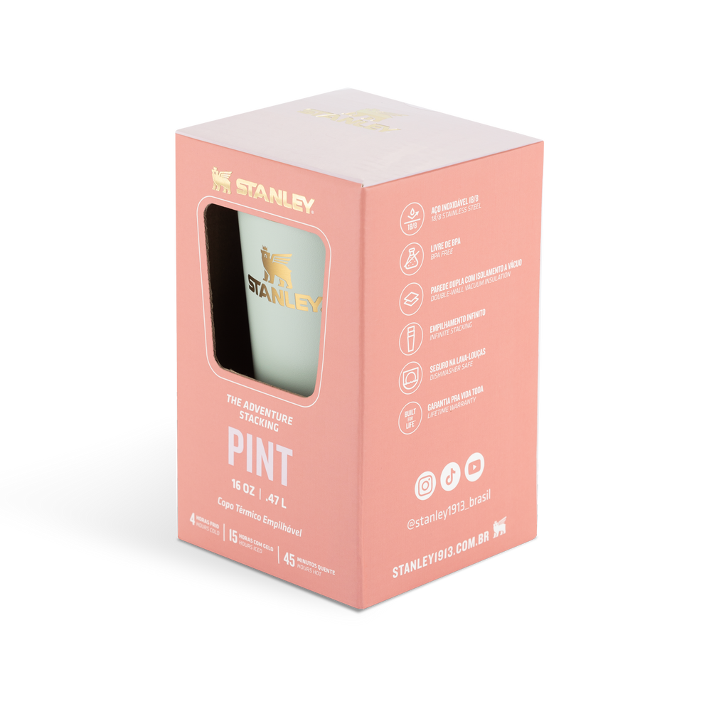 Stanley 1913 Copo Térmico De Cerveja Gilded Celadon 473ml