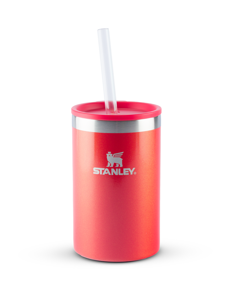 Stanley 1913 Can Cooler com canudo Stanley Apple Shimmer 296ML