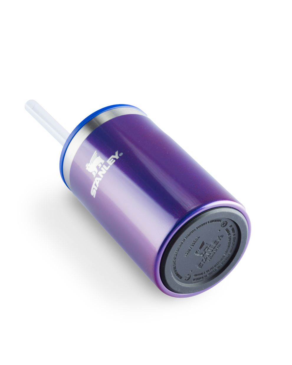 Stanley 1913 Can Cooler com canudo Stanley Sapphire Shimmer 296ML