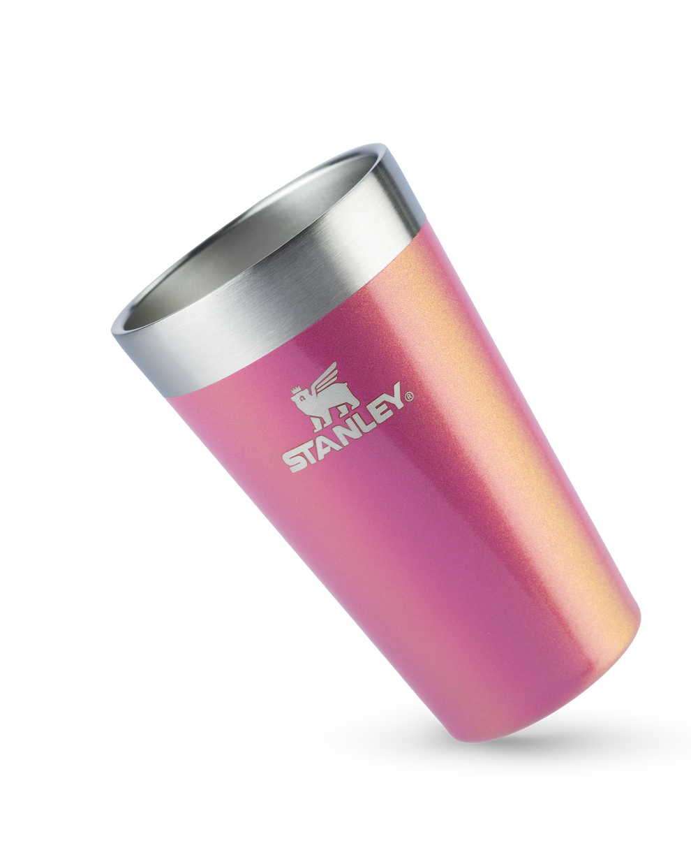 Stanley 1913 Copo Térmico de Cerveja Stanley Dazzle Pink Shimmer  473ml