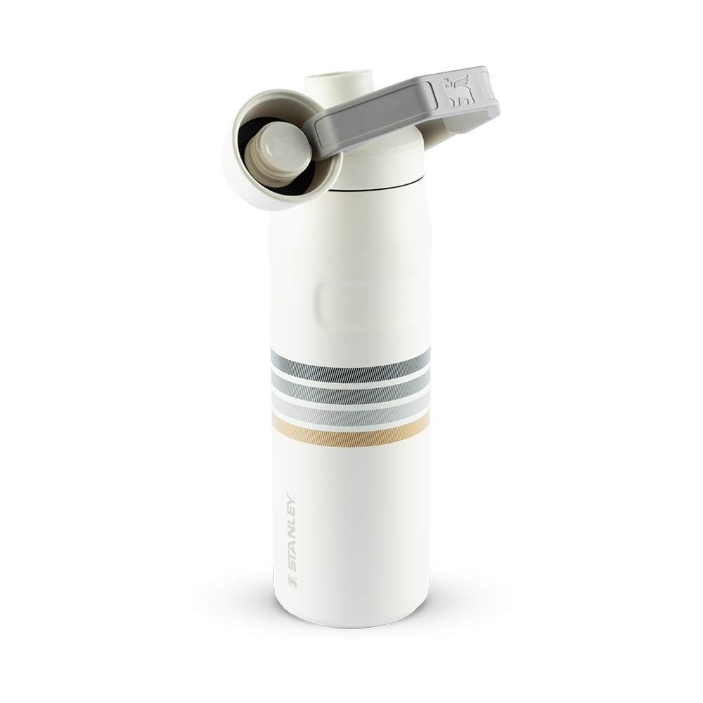 Stanley 1913 Garrafa Térmica Aerolight Fast Flow Varsity Cream Ash Stripes 710ml  | View 3