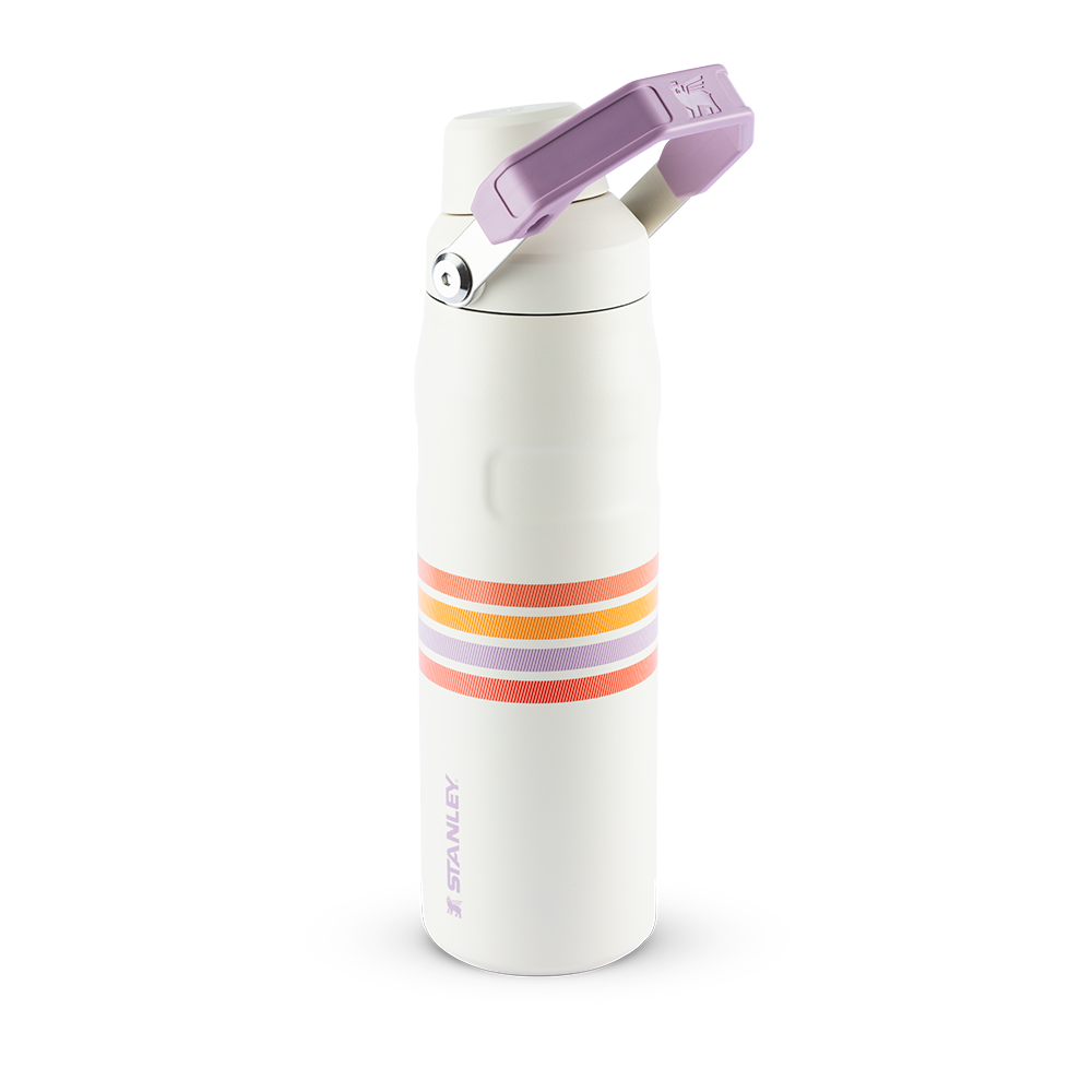 Stanley 1913 Garrafa Térmica Aerolight Fast Flow Varsity Cream Lilac Stripes 710ml  | View 2