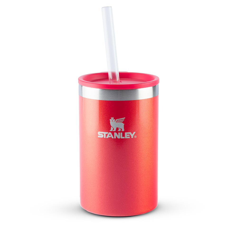 Stanley 1913 Can Cooler com canudo Stanley Apple Shimmer 296ML